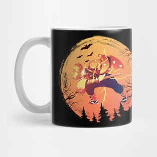 Thunder Breathing Zenitsu Design Mug